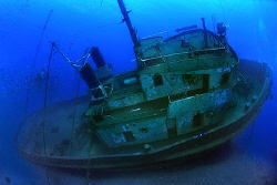 The "R. Peñon" wreck. by Miguel Cortés 